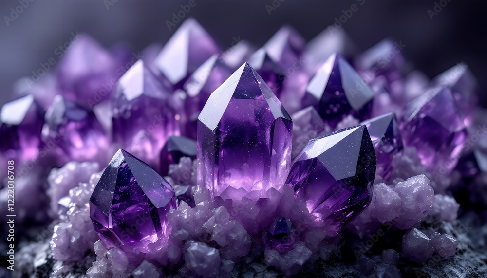 Stunning Amethyst Geode Cluster: A Deep Purple Crystal Treasure Stunning Amethyst Geode Cluster: A Deep Purple Crystal Treasure