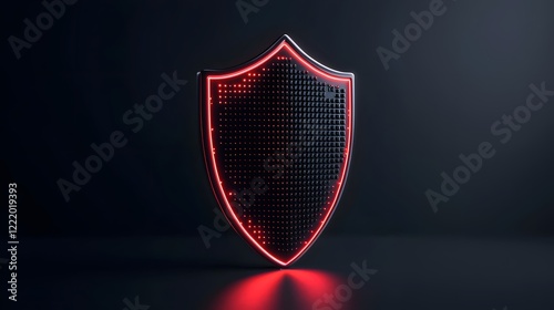 Wallpaper Mural Glowing Futuristic Digital Fortress with Luminous Protective Shield 3D of a Secure Tech Inspired Architecture Design with a Luminous Energy Barrier Torontodigital.ca