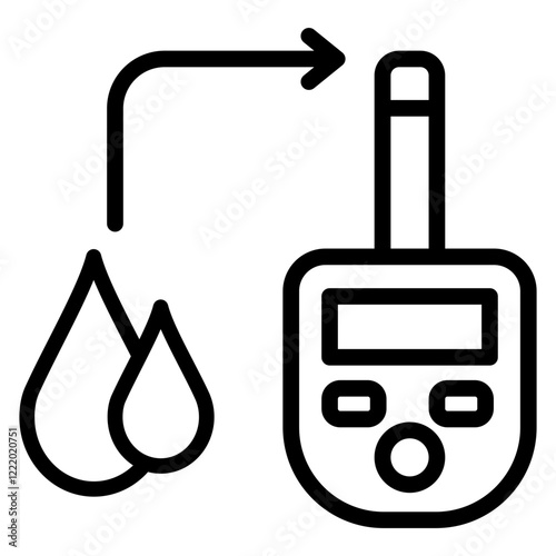 Insulin Resistance outline icon