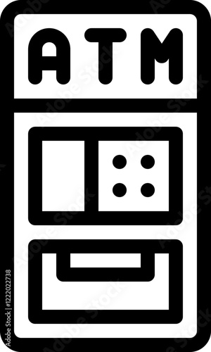 -_ATM machine, banking, cash, withdrawal, finance, money, automated teller, bank