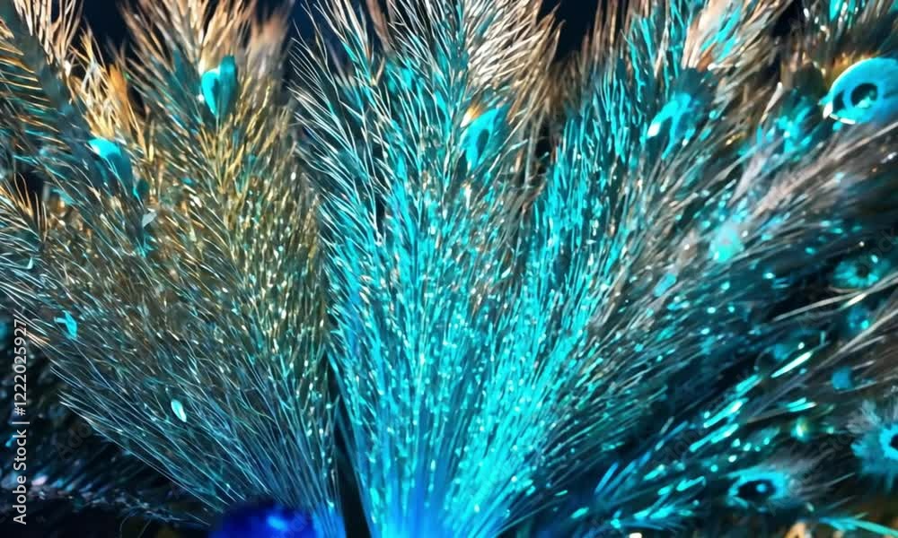 peacock feather background