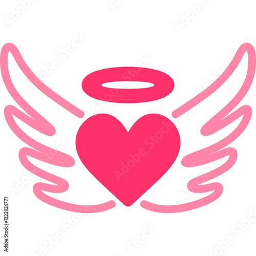 flying heart