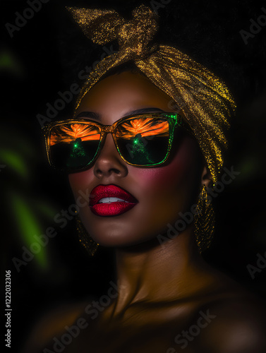 Cannabis illustration woman