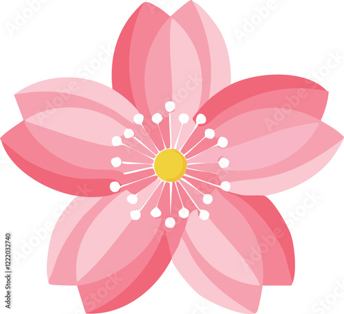 sakura　桜　さくら　イラスト　シンプル　アイコン