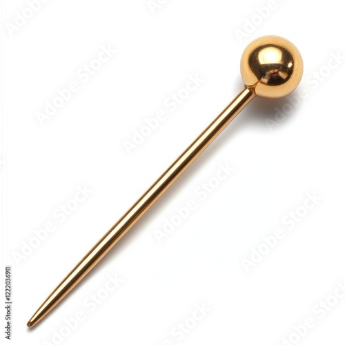 Golden Ball Hair Stick  photo