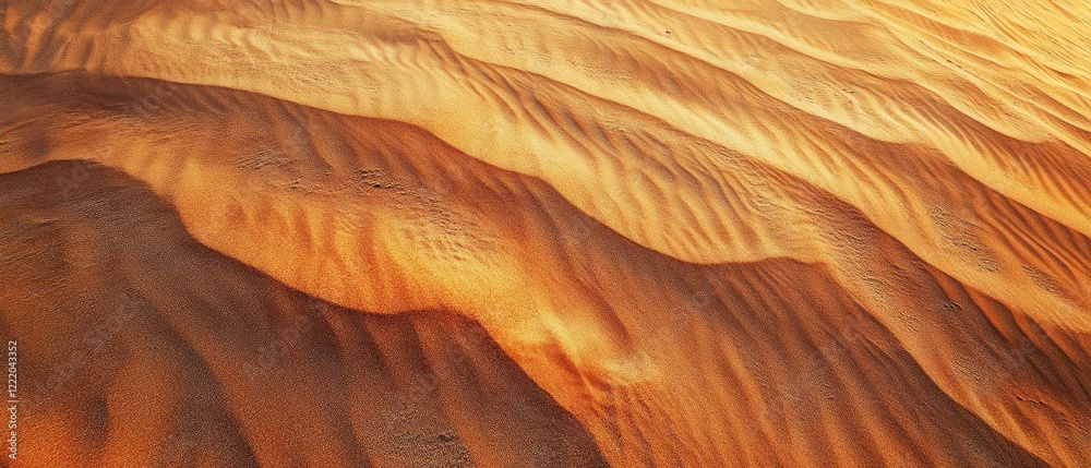 Obraz premium Fiery Desert Sunset