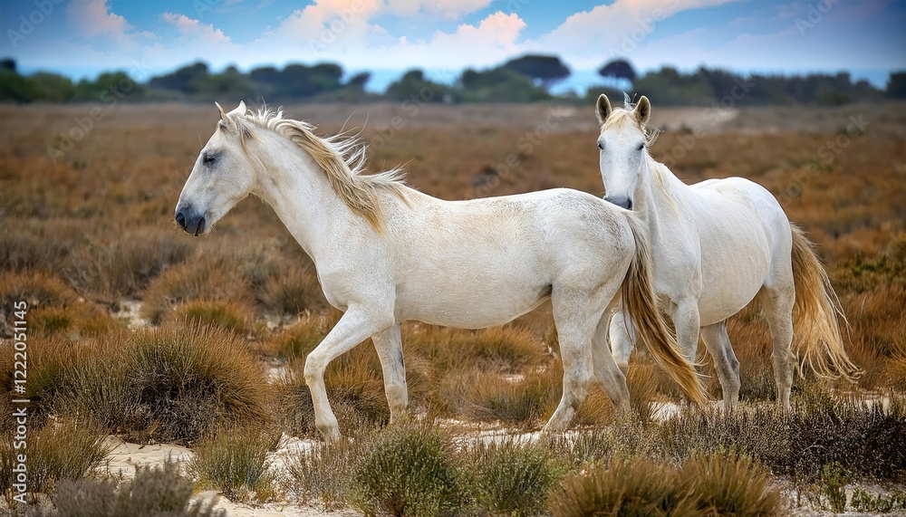Obraz premium Horse Photography Wild, Elegant, and Beautiful Horses