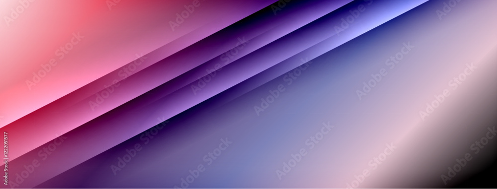 Obraz premium Light shadow lines dynamic gradient background