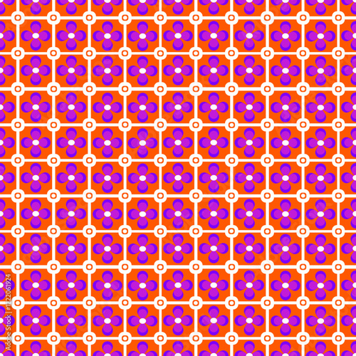 Abstract floral seamless pattern for wallpaper, clothes general item.