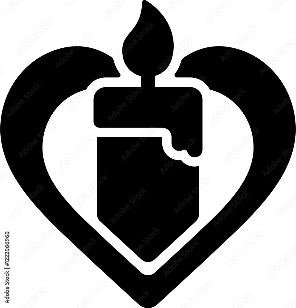 Obraz premium candle