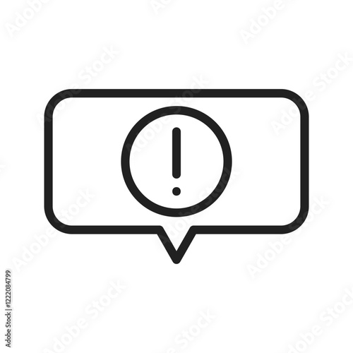Complaint icon vector image. Suitable for mobile apps, web apps and print media.