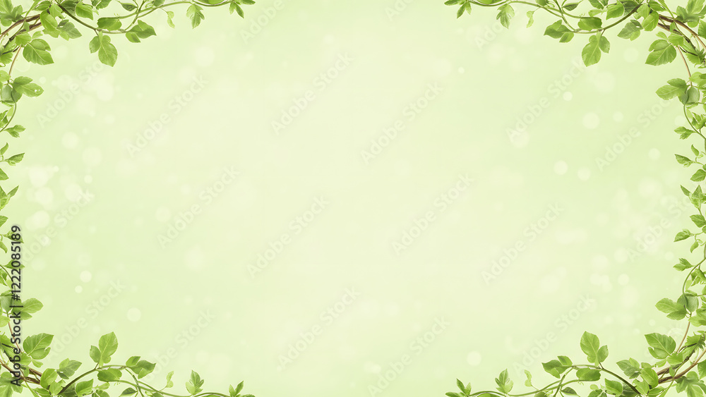 This image features a nature-inspired design with green leaves and branches framing a soft light green background.
이 이미지는 부드러운 연두색 배경 위에 푸른 나뭇잎과 가지가 장식된 자연 친화적인 디자인을 보여줍니다. This image features a nature-inspired design with green leaves and branches framing a soft light green background.
이 이미지는 부드러운 연두색 배경 위에 푸른 나뭇잎과 가지가 장식된 자연 친화적인 디자인을 보여줍니다.