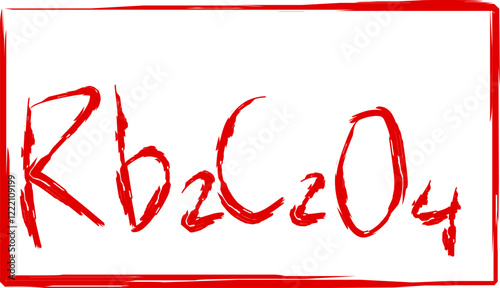 formula for the chemical compound rubidium oxalate