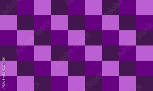 purple violet stair step of block square overlap repeat pattern, replete image, design for fabric printing, patter print