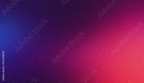 Blue Grainy dark blue, red-purple color gradient background, vibrant poster noise texture banner, cover header backdrop design