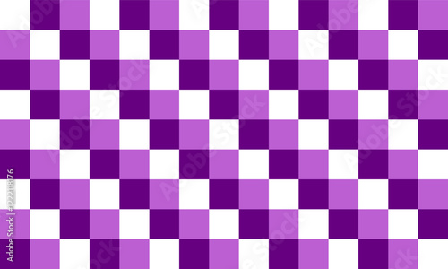 white and purple violet stair step of block square overlap repeat pattern, replete image, design for fabric printing, patter print