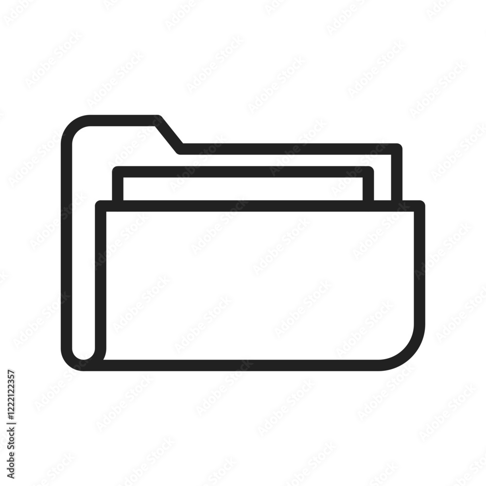 File icon vector image. Suitable for mobile apps, web apps and print media. File icon vector image. Suitable for mobile apps, web apps and print media.