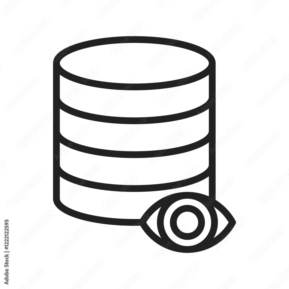 Vision icon vector image. Suitable for mobile apps, web apps and print media. Vision icon vector image. Suitable for mobile apps, web apps and print media.