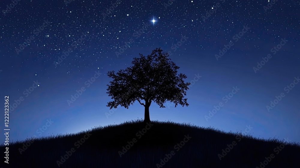 Deep midnight blue background with subtle star-like light specks for a dreamy night effect. Deep midnight blue background with subtle star-like light specks for a dreamy night effect.
