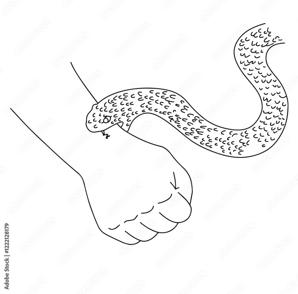 Φωτογραφία Science of Snake Bite First Aid care non venomous anti venom serum hand leg king cobra treat kit death injury help safe call pain blood healing prevent coral fangs step outline