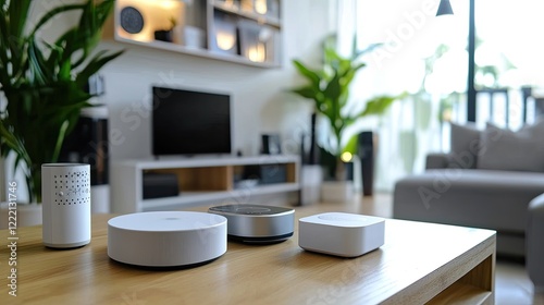 various smart home devices that utilize CPUs for automation.