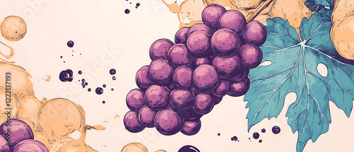 Grape are healthy food. And it is a useful fruit.