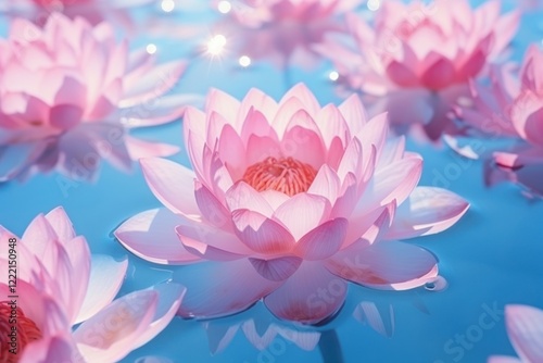Flower outdoors floating blossom.