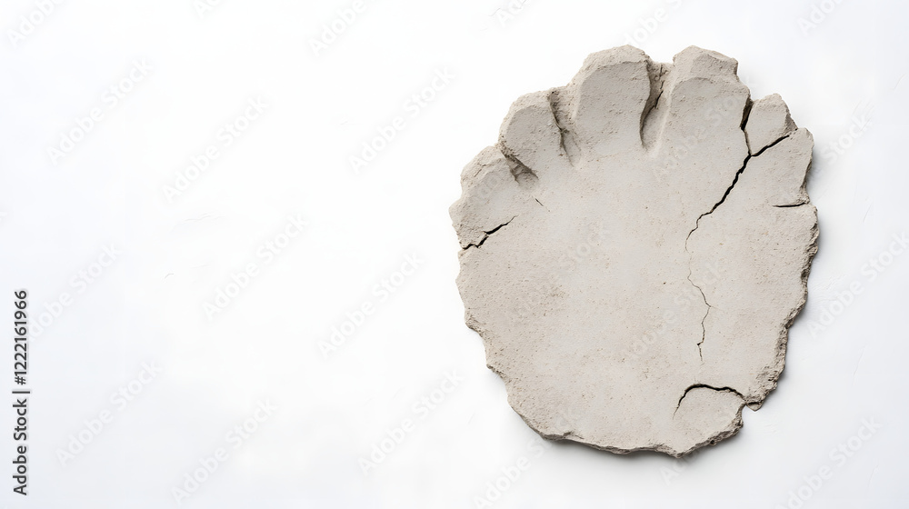 Dinosaur footprint preserved in the ground, offering a glimpse into prehistoric life, showing a clear and detailed imprint in the earth’s surface.
Dinosaur footprint preserved in the ground, offering a glimpse into prehistoric life, showing a clear and detailed imprint in the earth’s surface.