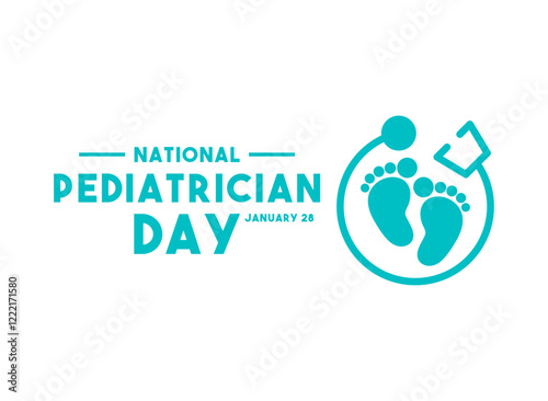 Vector Illustration of National Pediatrician Day. January 28.