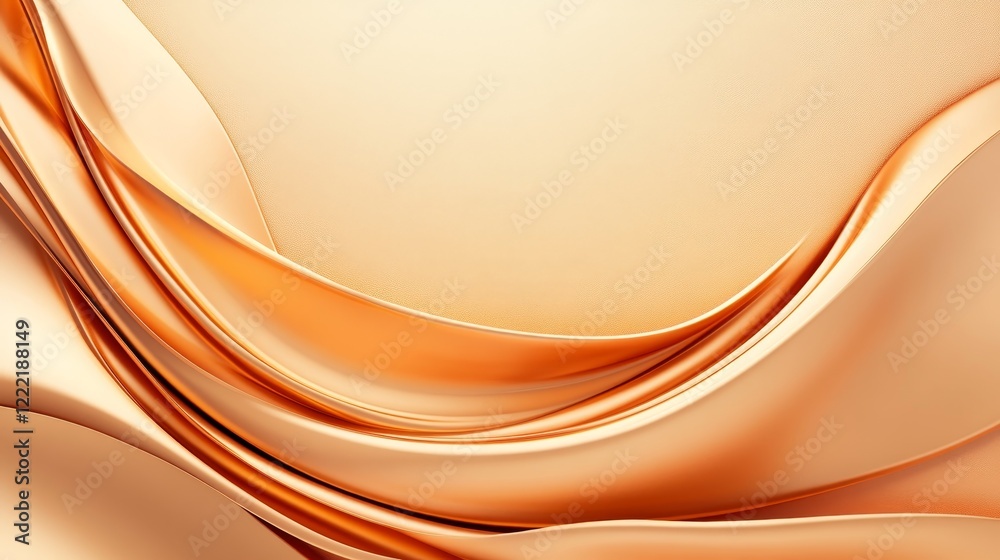 Abstract Golden Waves. A Symphony of Smooth Curves and Luxurious Hues Abstract Golden Waves. A Symphony of Smooth Curves and Luxurious Hues