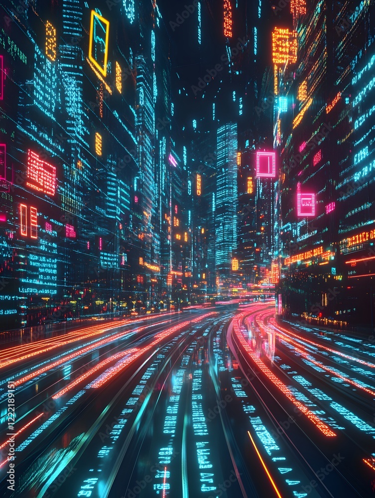 Fototapeta premium abstract blue background