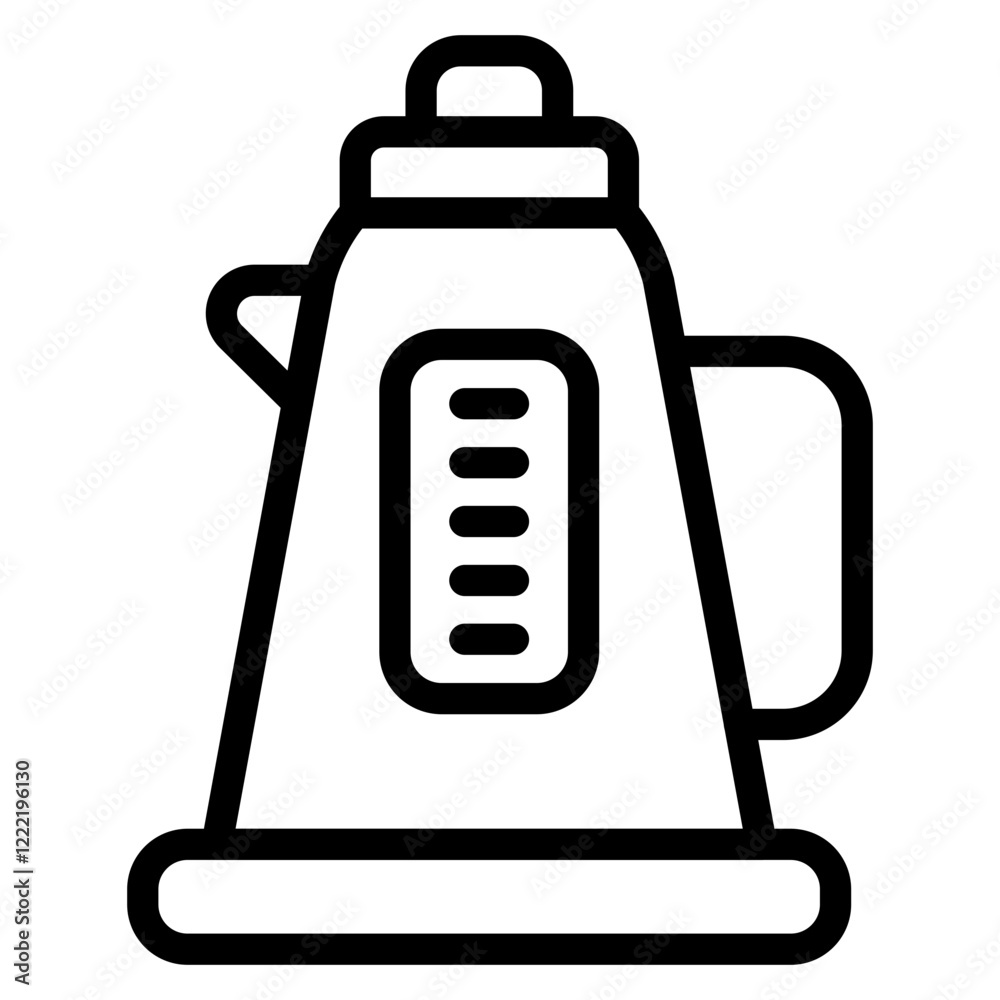 Kettle line icon Kettle line icon