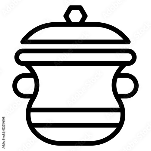 Pot line icon