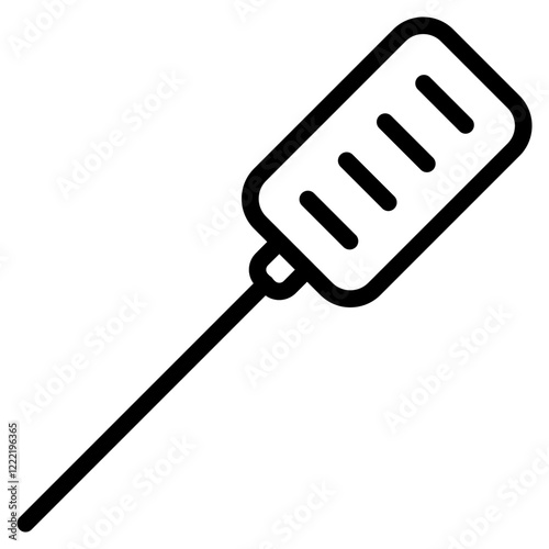 Thermometer line icon