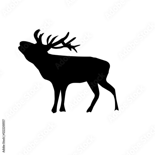 Deer Vector Illustration Set