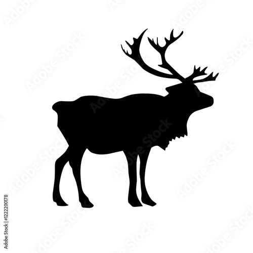 Deer Vector Illustration Set