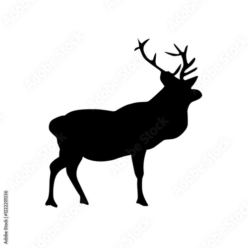 Deer Vector Illustration Set