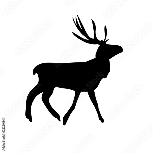 Deer Vector Illustration Set