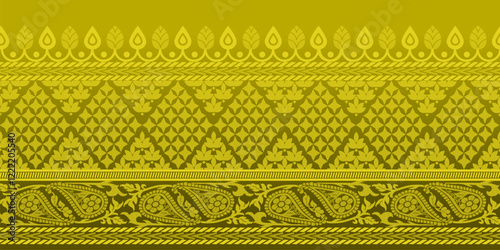 beautiful graphic saree design and this sari design is in Indian style which is for textile fashion industry and it can be used as wallpaper backdrop and website bg this style is originated in india 
