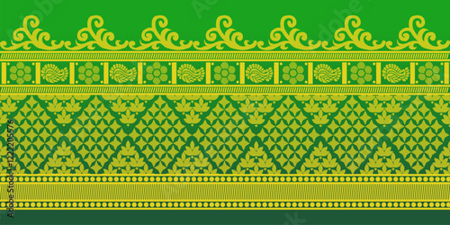 beautiful graphic saree design and this sari design is in Indian style which is for textile fashion industry and it can be used as wallpaper backdrop and website bg this style is originated in india 
