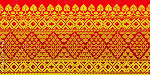 beautiful graphic saree design and this sari design is in Indian style which is for textile fashion industry and it can be used as wallpaper backdrop and website bg this style is originated in india 
