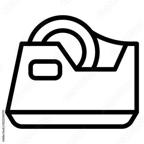 Tape Dispenser line icon