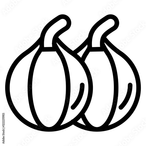 Fig line icon