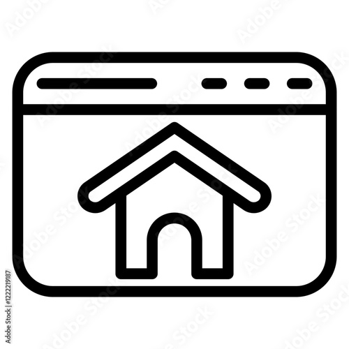 Home line icon