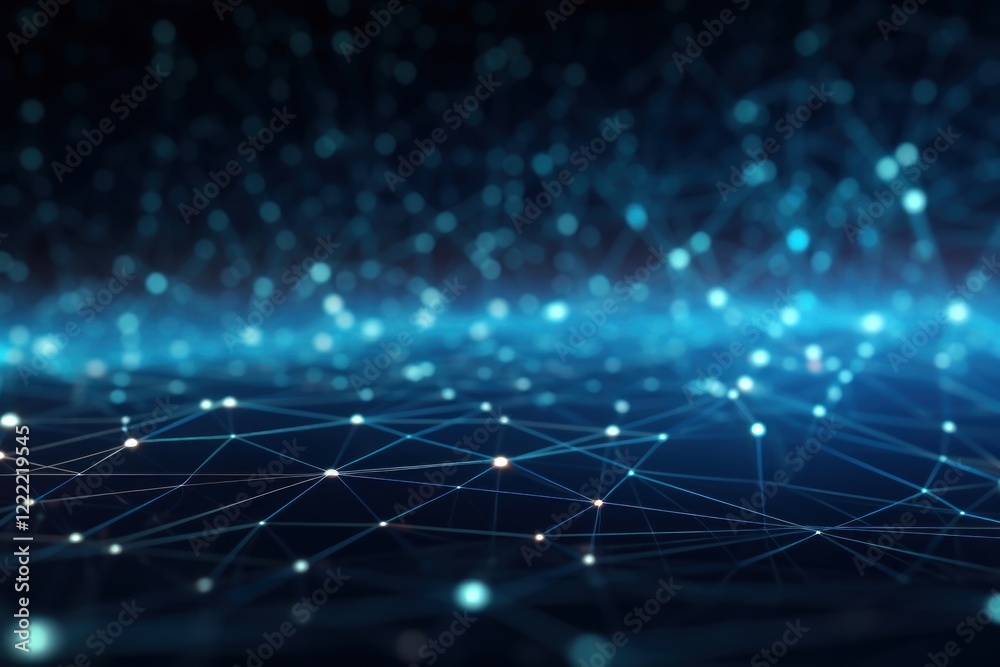 Fototapeta premium Cyberspace network Digital backgrounds.