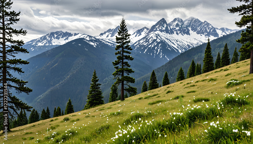 Alpine Serenity in Bloom
