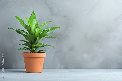 High Definition Picture of Camille Plant in a Terracotta Pot Home Decor Object