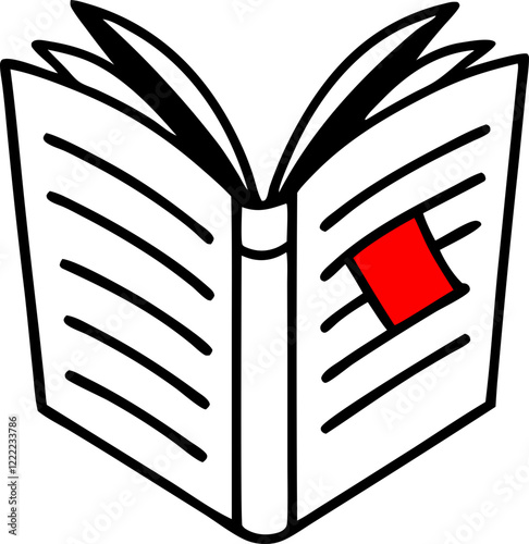 smart book svg illustration