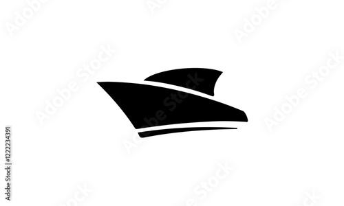 boat logo vector