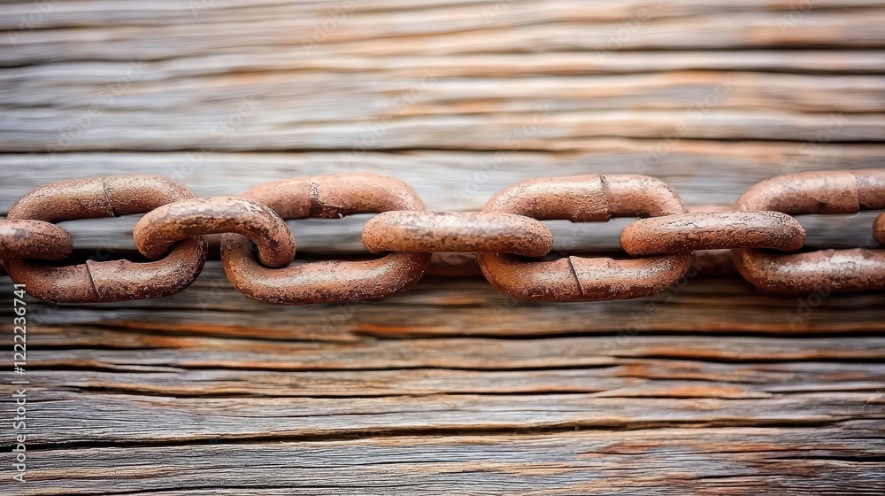 teamwork Chain Link A broken chain link, highlighting the importance of each individual link for the overall strength.